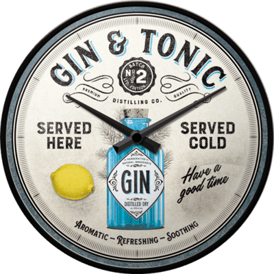 Horloge Gin tonic
