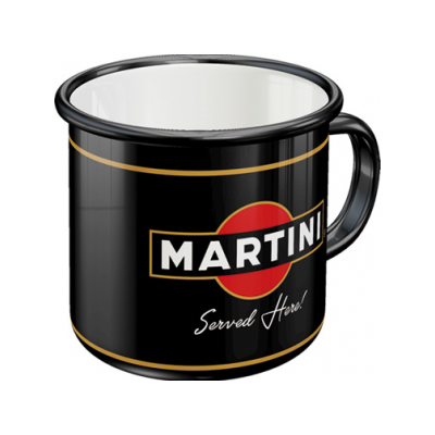 mug émaillé martini