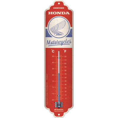 Thermomètre métal Honda