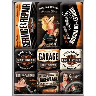 set-d-aimants-retro-harley-davidson-babes-cadeau-moto