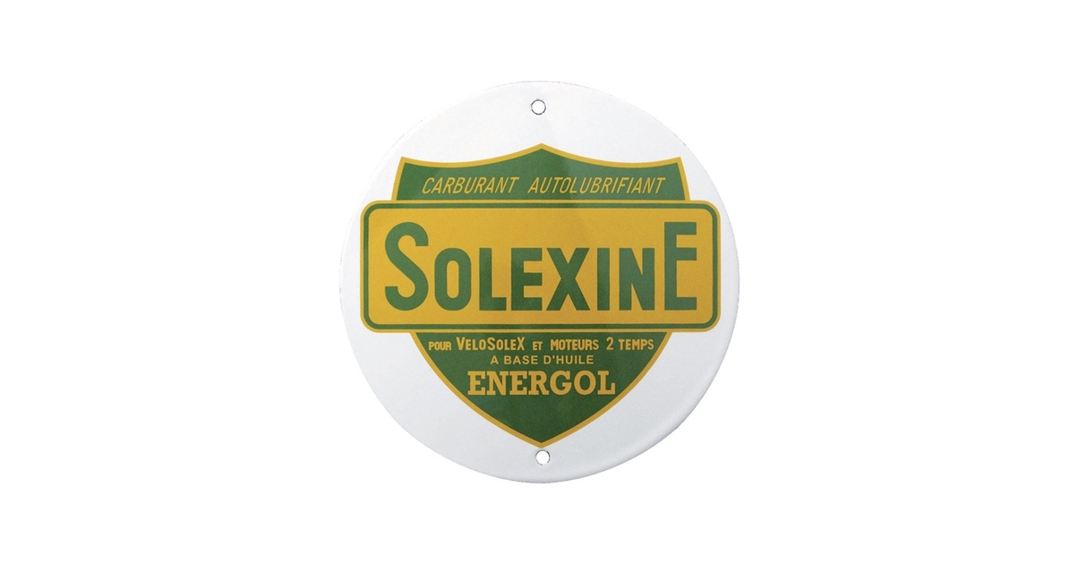 Plaque émaillée Publicitaire VELOSOLEX – Neuve, Fabrication Au Pochoir