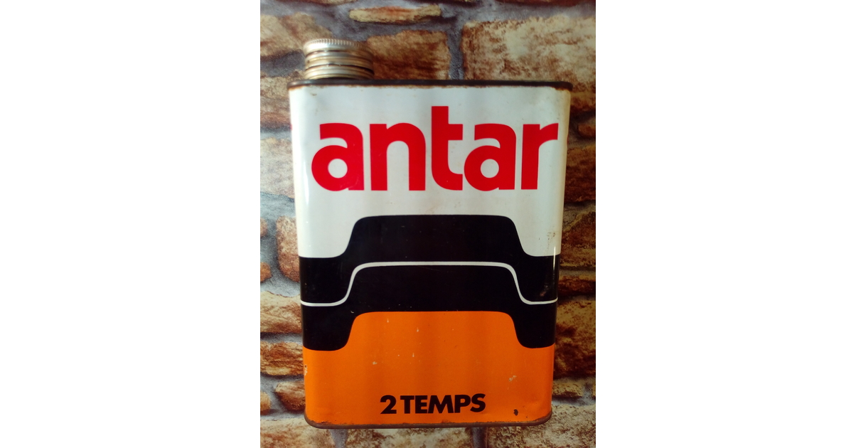 Enseigne Publicitaire Ancienne Garage ANTAR – Décoration Vintage Atelier