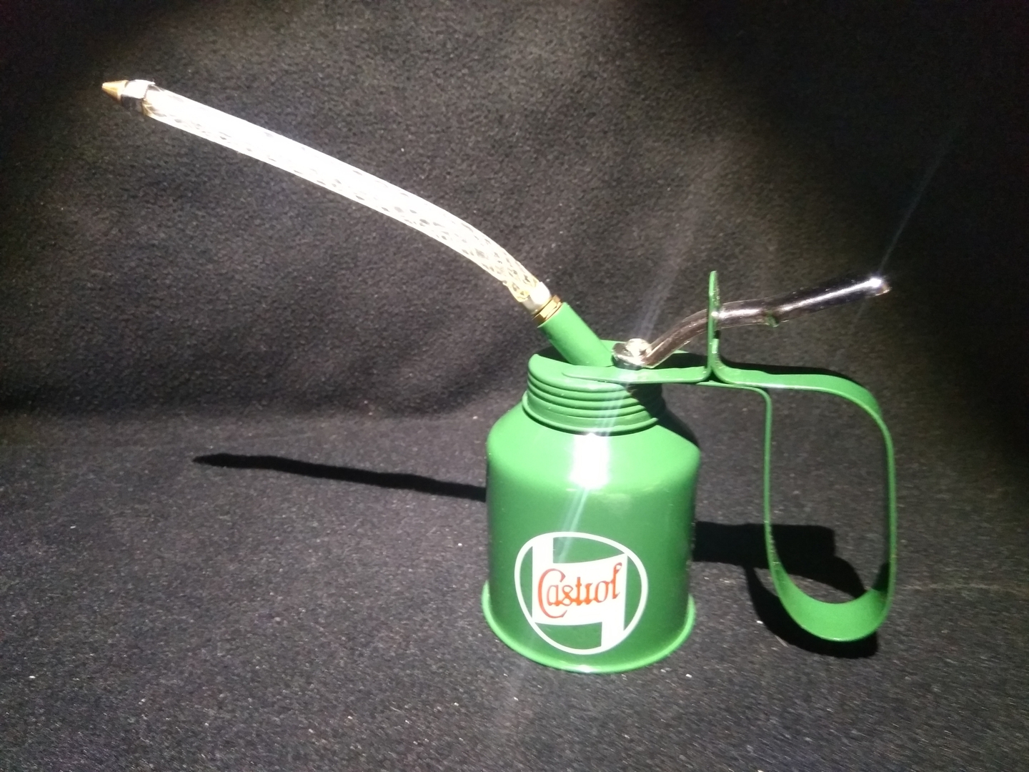 BURETTE A HUILE CASTROL Garage/Atelier/Les outils legreniervintage