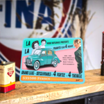 tapis de souris renault 4cv rétro