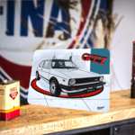 tapis de souris golf gti mk1 vintage