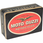 boite métal moto guzzi rétro garage vintage atelier rangement