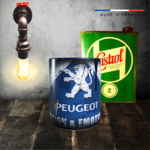 mug peugeot logo
