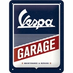 plaque vespa garage vintage