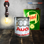 mug bidon d'huile Audi