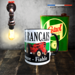 mug tracteur vintage renault