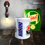 mug fiat 500 rouge italie