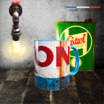 mug effet rouillé exxon