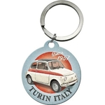 porte-clés fiat 500 turin italy