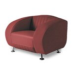 canapé rétro delucas couleur ruby