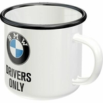 BMW original Emaille Tasse Mug vintage