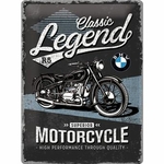 plaque-métal-BMW-Legend-Panneau-Retro-Plaque en tole Vintage Decoration Murale Metal émaillé
