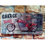 plaque dimmatriculation Route 66 garage