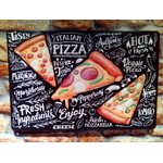 Plaque déco Pizza