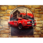 Plaque Ford mustang Tour eiffel