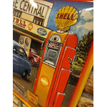 Plaque métal Ford Vedette vintage rétro