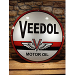 Plaque émaillée Veedol