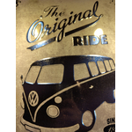 Plaque Vw Combi original Metallic Edition Limitée vintage