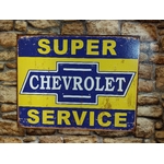 Plaque super Chevrolet service