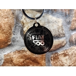 Porte-clés Fiat 500 Turin publicitaire