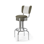 Airline Barstool Backrest CB 77 Chrome Army