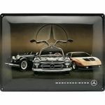 plaque metal mercedes benz nostalgic art 30x40c (1)