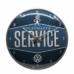 horloge murale vw volkswagen métal décoration vintage rétro