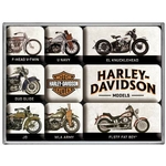 magnets harley davidson frigo aimant vintage moto