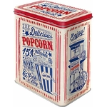 boite métal popcorn vintage rétro le grenier