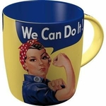 mug retro céramique we can do it tasse vintage rétro