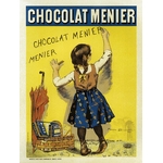plaque métal chocolat Menier