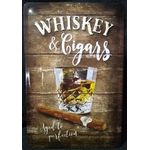 plaque publicitaire whisky relief