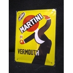 plaque publicitaire martini