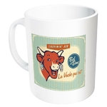 mug tasse céramique la vache qui rit rétro