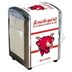 distributeur de serviettes la vache qui rit blanc