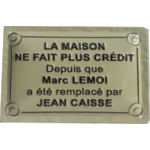 plaque métal bar marc lemoi