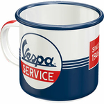 mug émaillé vespa scooter vintage