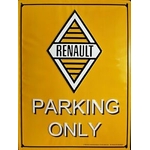 plaque garage renault parking