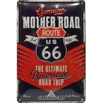 plaque vintage route 66 mother road