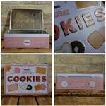 boite rangement cookies rétro vintage