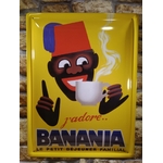 plaque publicitaire banania