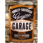 plaque harley garage