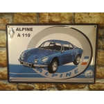 plaque alpine A110