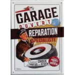 plaque vintage garage express réparation rétro