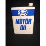esso motor oil bidon collection vintage