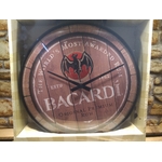 horloge publicitaire vintage bacardi